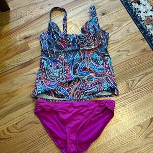 Title nine tankini 36DD top and XL bottom